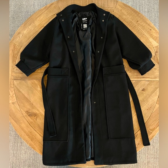 Anthropologie Jackets & Blazers - ✨FLASH SALE✨ Anthropologie OOF Kristin Long Oversized Wool Blend Coat EU 40 US M